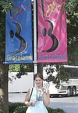 Jenn Outside of Graceland Center