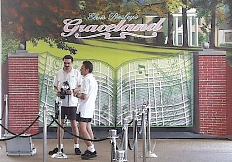 Photographers Outside Graceland Center